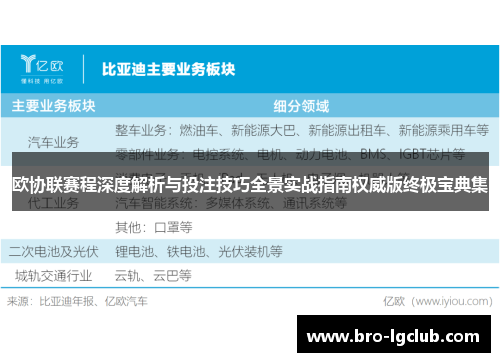 欧协联赛程深度解析与投注技巧全景实战指南权威版终极宝典集